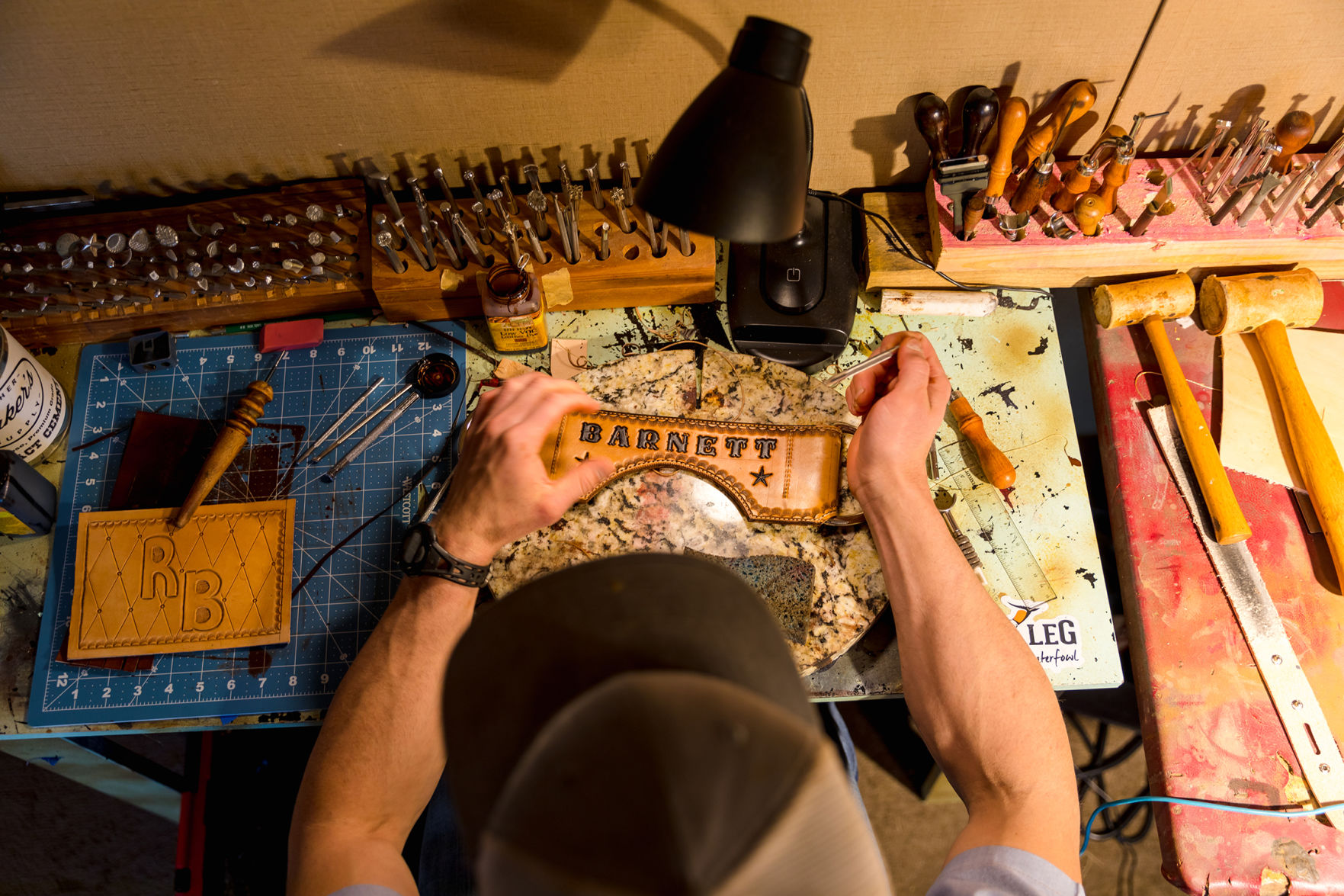 Cade Miller: Leather Artisan